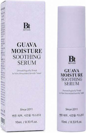 Benton Guava Beruhigendes & Feuchtigkeitsspendendes Serum Für Gesicht Mit Niacinamid & Hyaluronsäure 10ml