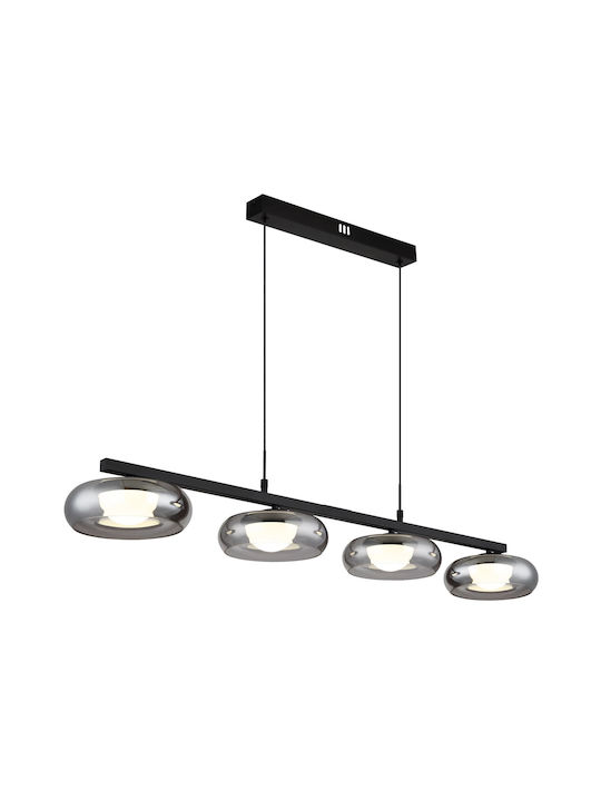 Globo Lighting Κρεμαστό Φωτιστικό Μαύρο
