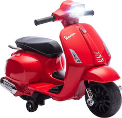 Kids Vespa Electric 6 Volt Red for 6+ Years