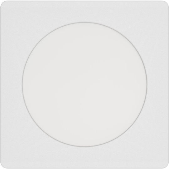 Eglo Fueva Χωνευτό LED Panel με Θερμό Λευκό Φως 2700K