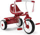 Radio Flyer Foldable Tricycle Bike for 1-3 Years Red