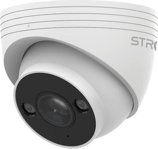 Strong Security Camera Poe Turret Dome 5mp Ai & Audio 45d-5mp-uk