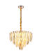 Globo Lighting Gold Chandelier 64136H