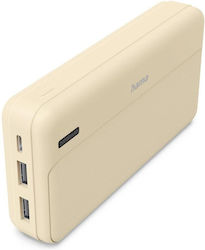 HAMA Pocket 20 Power Bank 20000mAh 10.5W mit 2 ...