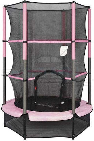 Skorpion Wheels Outdoor Diameter 54cm Trampoline with Pink Protective Net