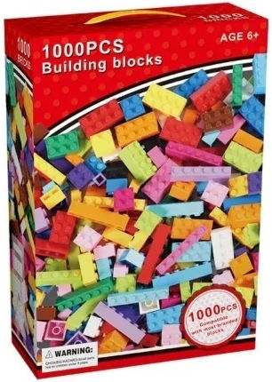 Velve Cuburi de construit educative pentru 6+ ani 1000 buc