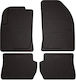 Gummi Auto Fußmatten Ford Vereinigung Hatchback 2005-2012 Schwarz Passgenau
