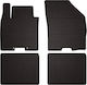 Rubber Car Mats Suzuki Baleno Ii Hatchback 2015 Black Fitted