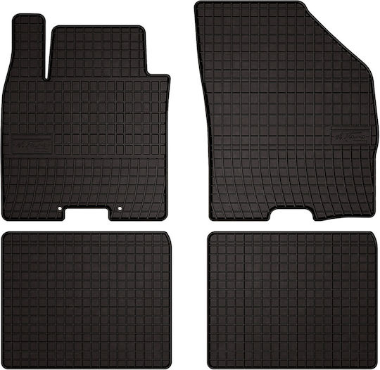 Rubber Car Mats Suzuki Baleno Ii Hatchback 2015 Black Fitted