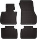 Rubber Car Mats Bmw X1 F48 Suv 2015-2022 Black Fitted