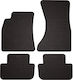 Rubber Car Mats Audi A4 B8 Sedan Wagon Avant Allroad 2007-2015 Black Fitted