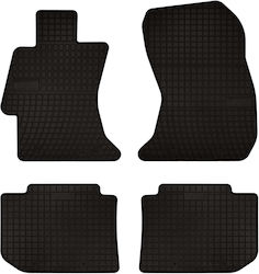 Rubber Car Mats Subaru Xv Crossover 2011-2017 Black Fitted Rubber Car Mats Subaru Xv Crossover 2011-2017 Black Fitted