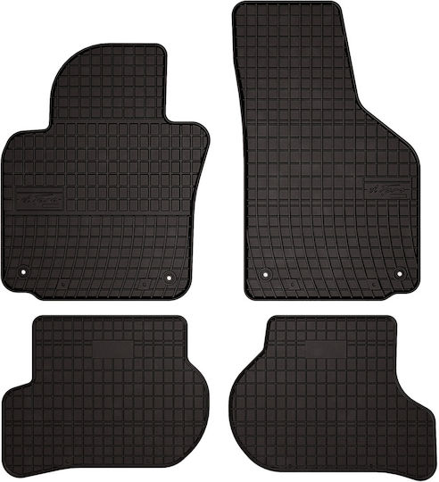 Gummi Auto Fußmatten Volkswagen Golf Vi Hatchback Variante Estate 2009-2013 Schwarz Maßgeschneidert