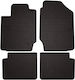 Rubber Car Mats Toyota Corolla E12 E13 Hatchback Wagon Sedan 2002-2007 Black Fitted
