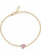 Prince Silvero Damentraegerarmband mit Herz-Design mit Zirkon