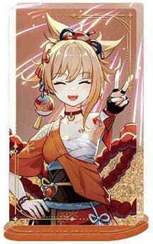 Genshin Impact Acryl Ornament Glitter Yoimiya 11 Cm