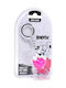 Asterix Keychain Dogmatix Pink Heart Blister