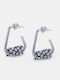 Luigi Ohrringe Kleine Metallperlen 4962711-Silber