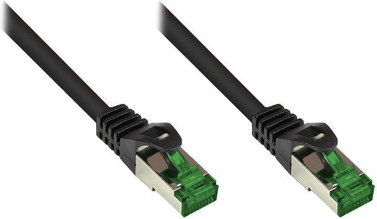 Good Connections S/FTP Cat.6a (Gigabit) Network Cable Ethernet Outdoor 50m Black