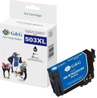 G&G Compatible Inkjet Printer Ink Epson Epson 503xl 550 Pages 13.2ml Black 1 Piece