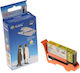 G&G Συμβατό Μελάνι Εκτυπωτή InkJet Lexmark Lexmark 100xl / 14n1095e Xl Κίτρινο 1τμχ