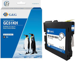 G&G 19656 Kompatible Ricoh Gc51kh Schwarze Tinte
