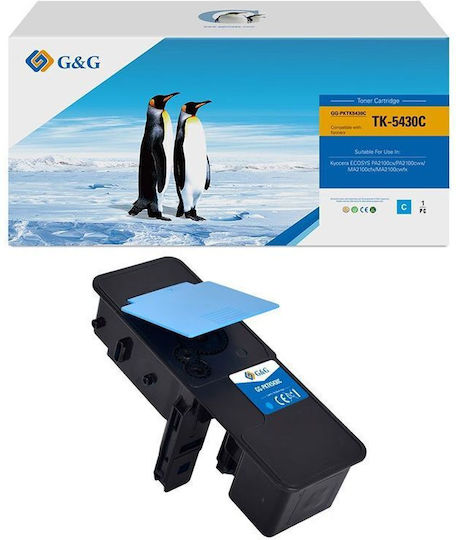G&G G&G Kompatibler Toner für Laser Drucker Kyocera Kyocera Tk-5430c Cyan