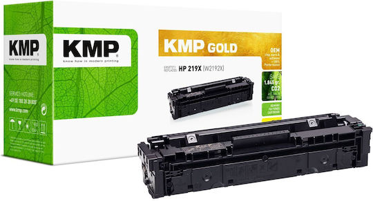 KMP Съвместим Тонер за Лазерен Принтер HP Hp 219x (w2192x) Жълт