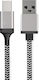 Powertech Cablu USB-C tată - USB-A 25W Negru 1.5m CAB-U130