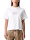 Damen T-shirt Weiß