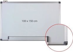 Tablă magnetică cu ramă din aluminiu 100 x 150 cm Optima