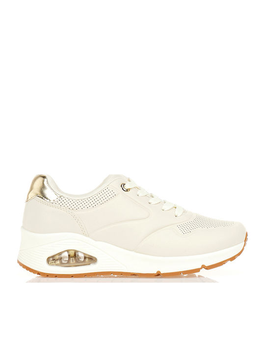 Tsoukalas Damentaschen Sneakers Beige