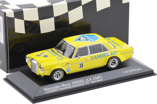 1/43 Mercedes Benz 300 Sel 6.8 Team Hannen Alt Nr.38 H.heyer Hockenheim 1971 Season Finale