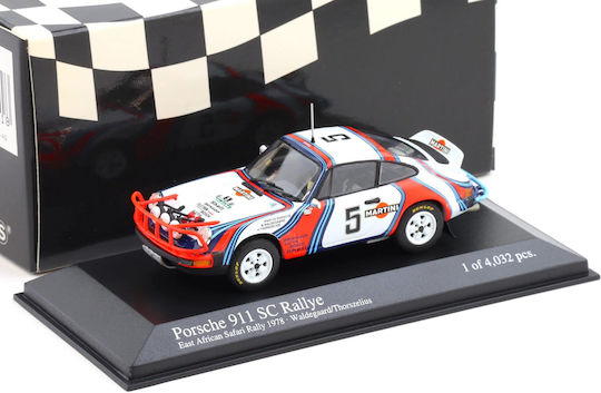 1/43 Porsche 911 SC Rallye Nr.5 B.Waldegard/H.Thorszelius Източноафриканско сафари рали 1979