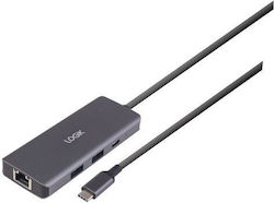 LOGIK USB-Hub Mit 6 Anschlüssen Mit USB-A Verbindung