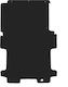 Cargo Floor Mat Plastic Compatible Ford Transit Custom II VW Transporter T7 L2