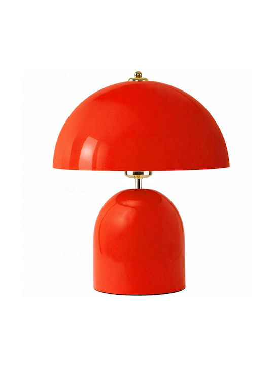 Opviq Sgn Table Lamp with E27 Socket with Red S...