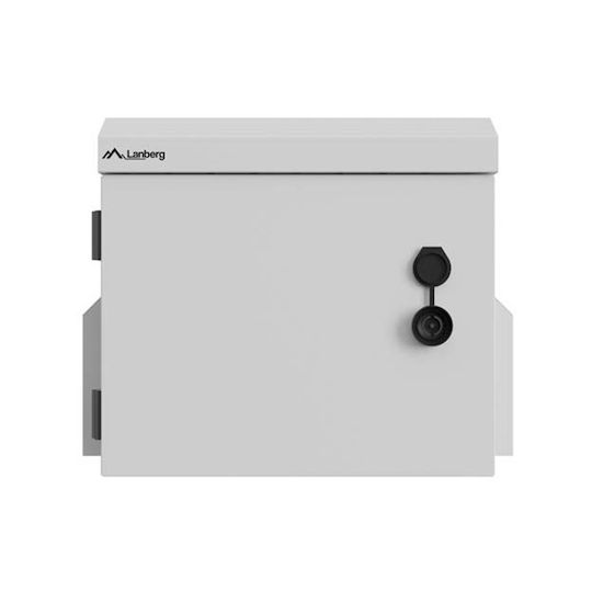 Lanberg Wandmontierter Rack-Schranke 30x20x30cm Graue WAH1-3230-00S