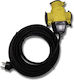 Eurolamp Extension Cord Cable Extension with Length 10m Waterproof