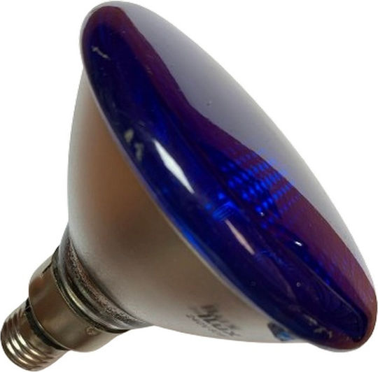 Halogen Lamp Hard Glass 80w E27 42v Blue