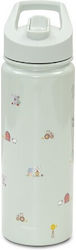 Interbaby Farm Θερμός 500ml Πράσινο Interbaby Farm Θερμός 500ml Πράσινο
