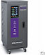 Three-phase Voltage Stabilizer Qoltec Avr Multiprotection 20 Kva Accuracy ± 3% Three-phase Servomotor Lcd Screen