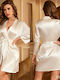 Intimonna Sommer Damen-Robe Weiß