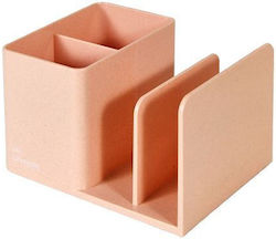 Kunststoff Stifthalter in Rosa Farbe 12,1x9,6x15,6cm 1Stück