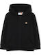 Kids Sweatshirt Cardigan Black