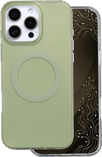 Tecto Shield Mistiq Mag Case Iphone 16 Pro Max 6 9" Olive