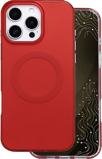 Tecto Shield Mistiq Mag Case Iphone 16 Pro Max 6 9" Red