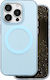 Tecto Shield Mistiq Mag Case Für iPhone 15 Pro 6 1" Blaue Handyhülle