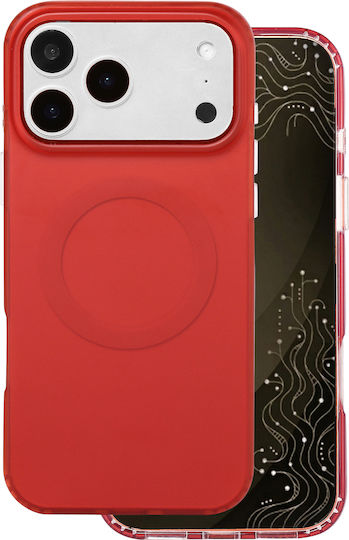 Tecto Shield Mistiq Mag Case iPhone 17 Pro Max 6 9" 18 Pro Max 6 9" Червен