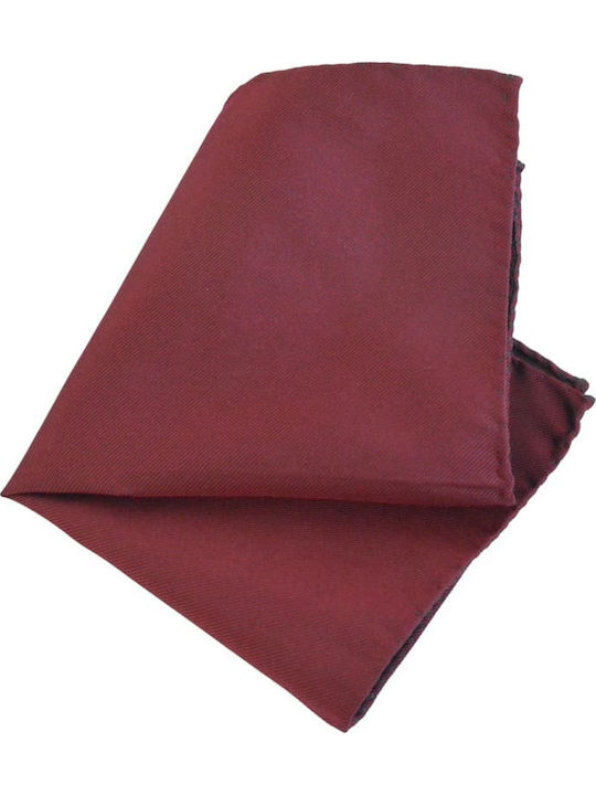 Herrenschals Seidiges Rotes